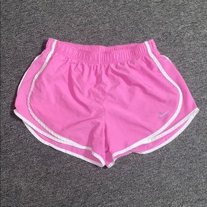 Pink Nike shorts